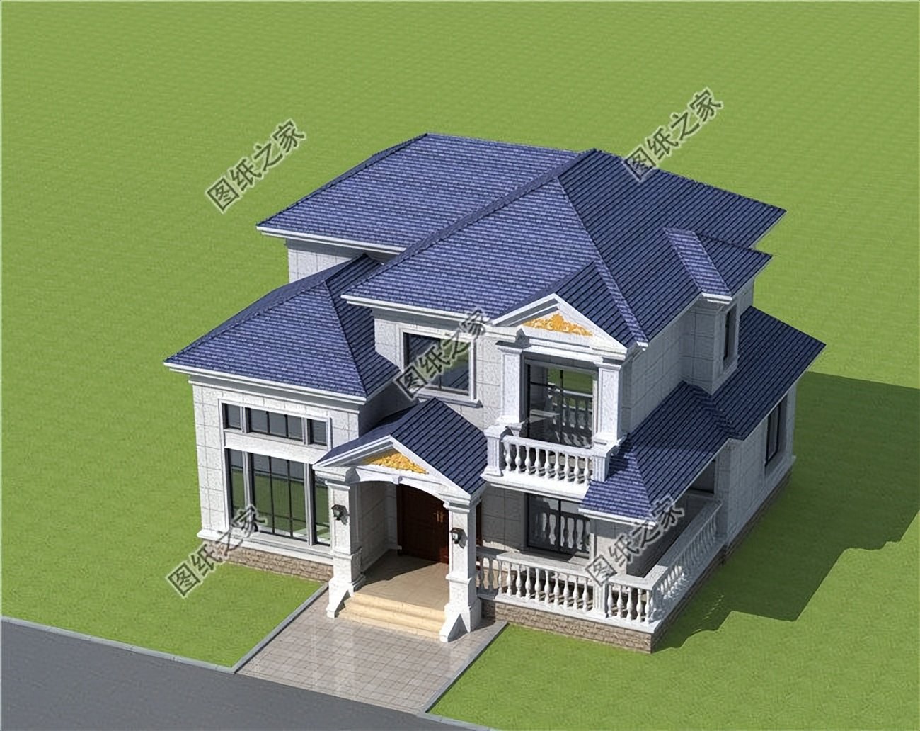 農村小戶型別墅設計，小而精致的戶型，溫馨又安逸