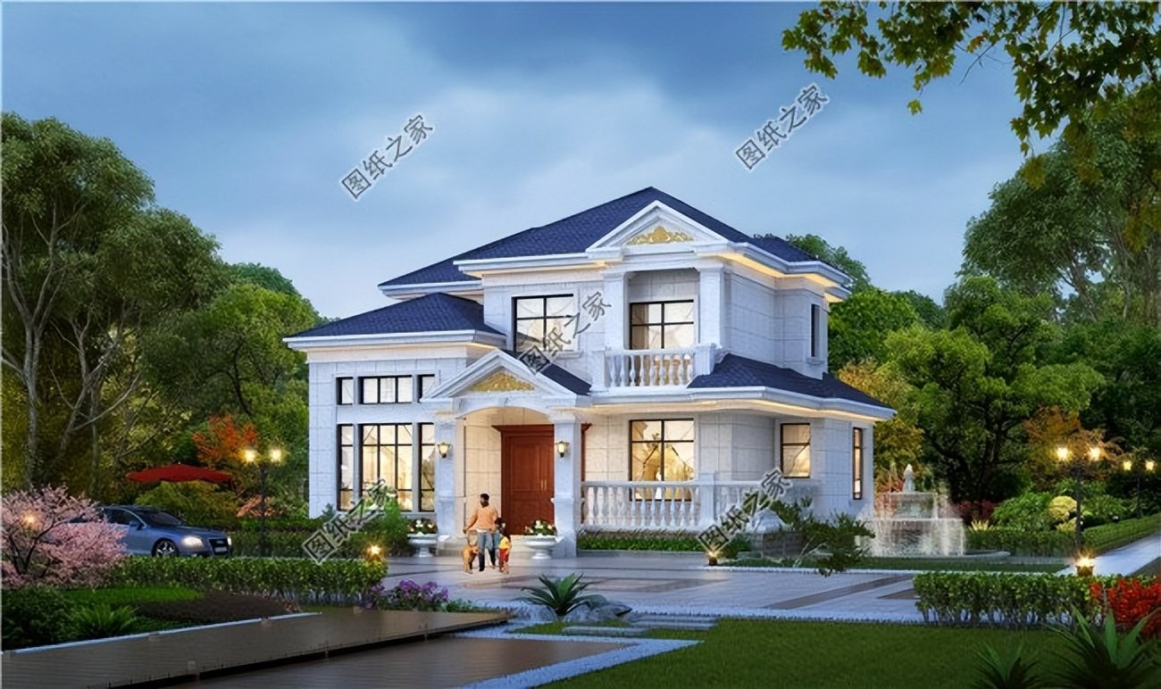 農村小戶型別墅設計，小而精致的戶型，溫馨又安逸