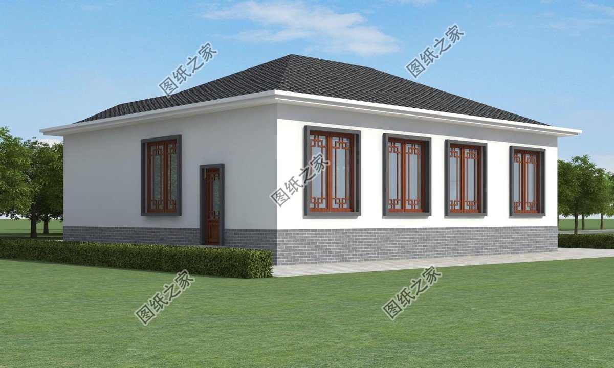 中式別墅設(shè)計(jì)，白墻黛瓦勾畫(huà)的美感，城里人看了都羨慕