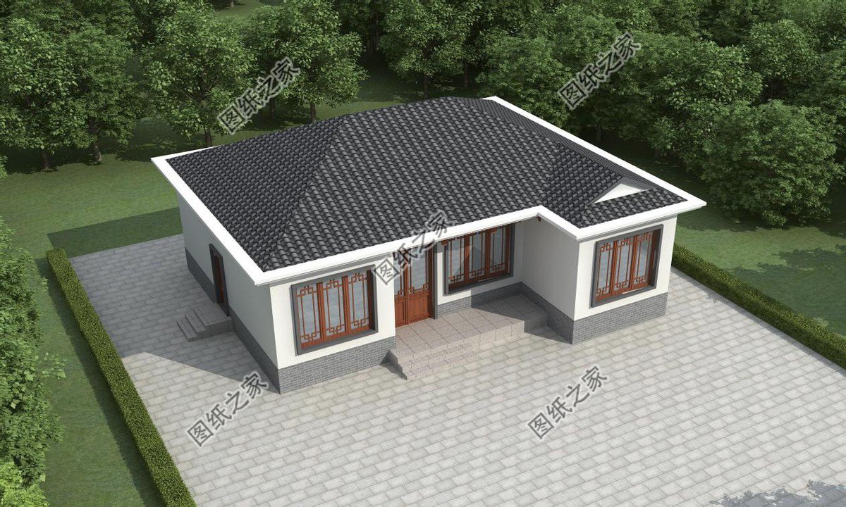 中式別墅設(shè)計(jì)，白墻黛瓦勾畫(huà)的美感，城里人看了都羨慕