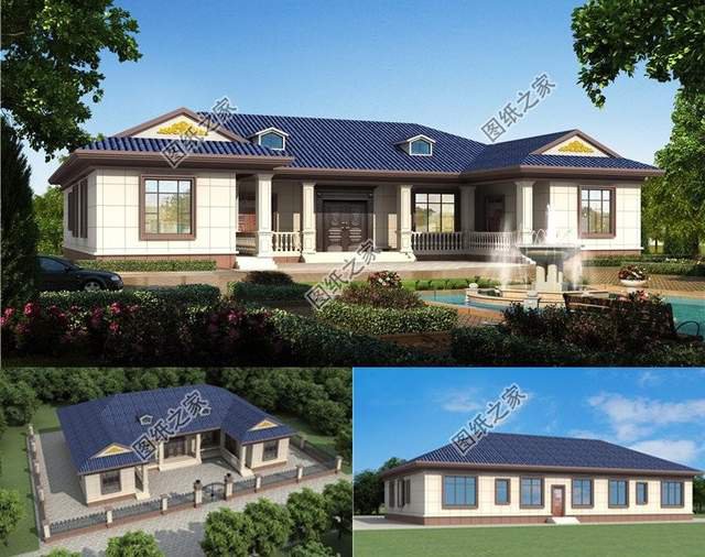 農(nóng)村一層別墅設(shè)計(jì)，簡(jiǎn)單實(shí)用還好看，不容錯(cuò)過(guò)的好戶型