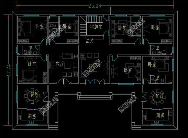 農(nóng)村一層別墅設(shè)計(jì)，簡(jiǎn)單實(shí)用還好看，不容錯(cuò)過(guò)的好戶型