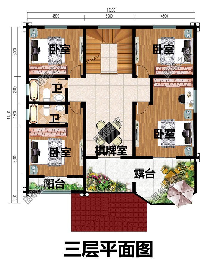 爆款農(nóng)村三層別墅設計，外觀輪廓層次感極強，農(nóng)村建房優(yōu)質(zhì)戶型