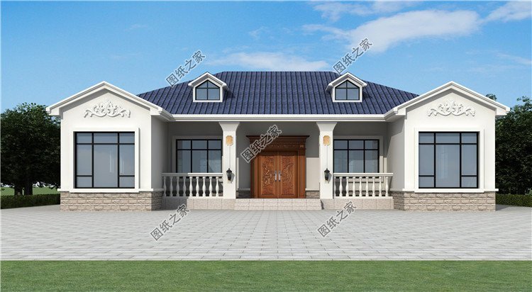 農(nóng)村建房就選一層戶型，簡(jiǎn)單實(shí)用還接地氣更適合爸媽養(yǎng)老