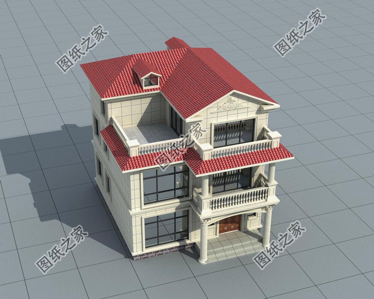 面寬小進深大不要慌，看看下面三款別墅設計，會發(fā)現(xiàn)新大陸