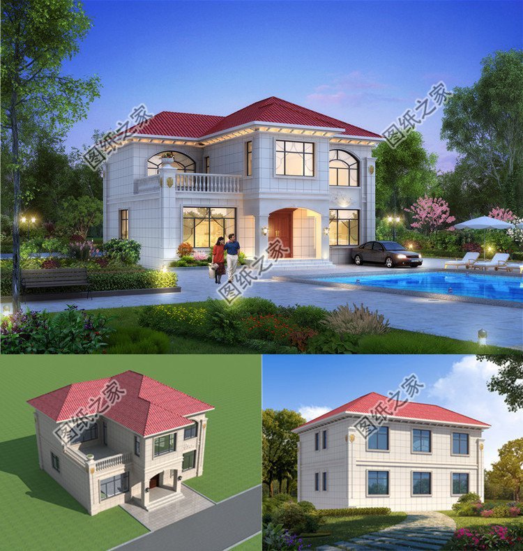 農(nóng)村二層別墅設(shè)計(jì)推薦，休閑度假最合適，戶型更符合老百姓的需求