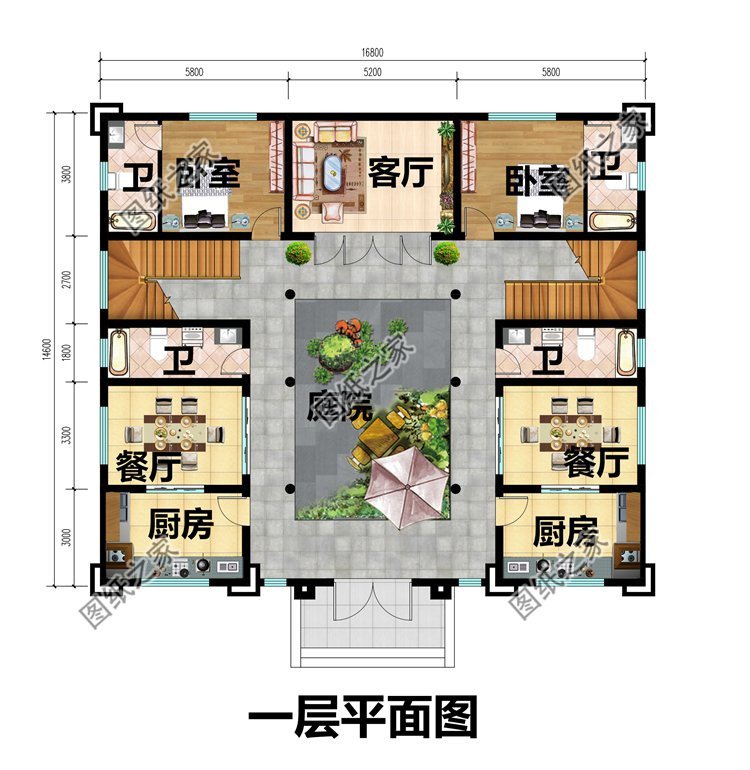 新中式風格別墅設計，現(xiàn)代傳統(tǒng)文化相互結合，十分受老鄉(xiāng)們的喜愛