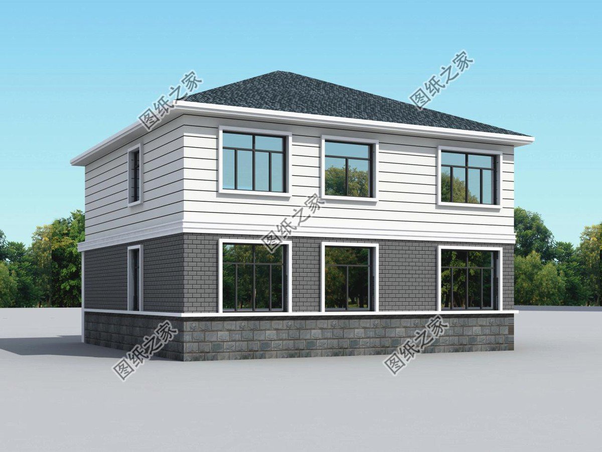 三套實用自建別墅設計，室內(nèi)布局合理，建一棟妥妥的人生贏家