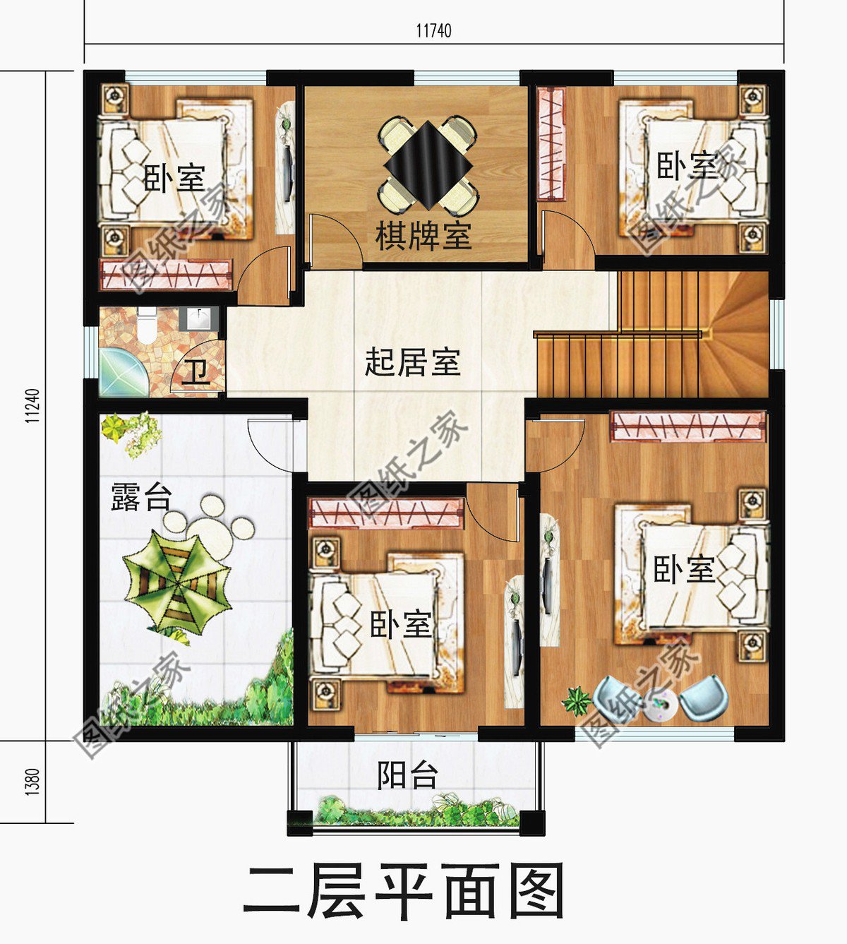 三套實用自建別墅設計，室內(nèi)布局合理，建一棟妥妥的人生贏家