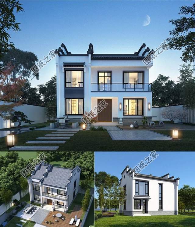 農(nóng)村自建房設(shè)計推薦，造型輪廓飽滿有力，室內(nèi)簡單實用