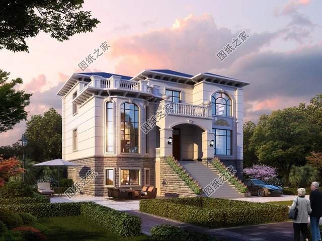 預(yù)算富足，宅基地大快來(lái)看看下面三款新款別墅設(shè)計(jì)