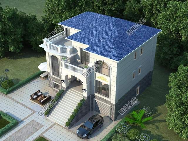 預(yù)算富足，宅基地大快來(lái)看看下面三款新款別墅設(shè)計(jì)