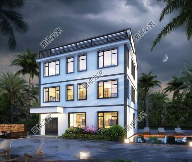 預(yù)算富足，宅基地大快來(lái)看看下面三款新款別墅設(shè)計(jì)