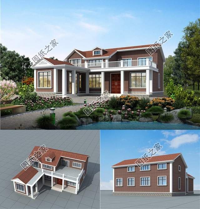 農(nóng)村建房掀起新浪潮，下面三款別墅圖紙，總有一款適合你