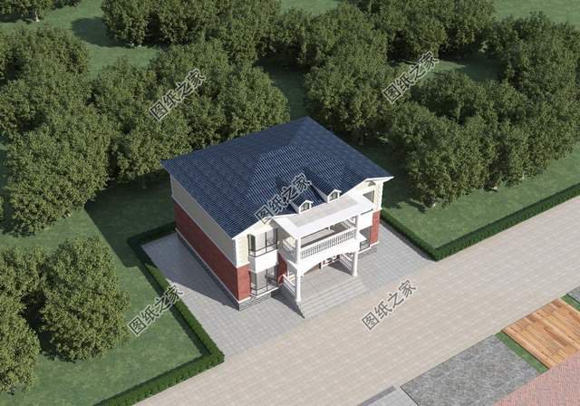 歐式二層別墅推薦，滿滿的西方元素，用心打造最實(shí)用的農(nóng)村住宅