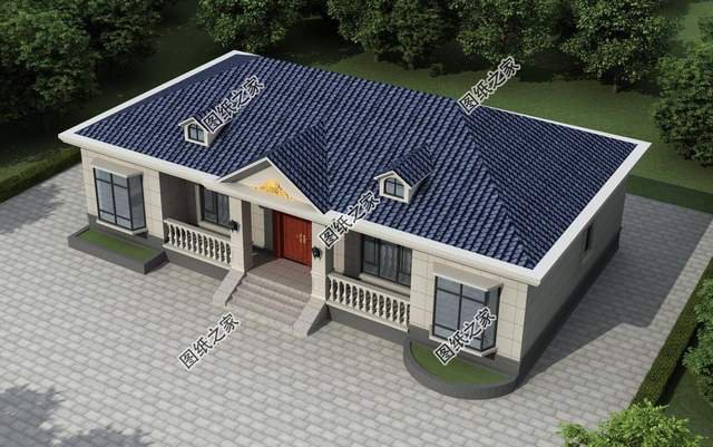 鄉(xiāng)村一層自建養(yǎng)老房推薦，簡(jiǎn)單好看造價(jià)不高，很合爸媽的口味