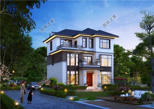 三層自建房設計，大戶人家建房必看款式，一起來看看吧