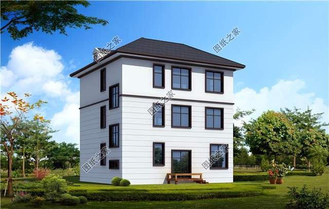 三層自建房設計，大戶人家建房必看款式，一起來看看吧