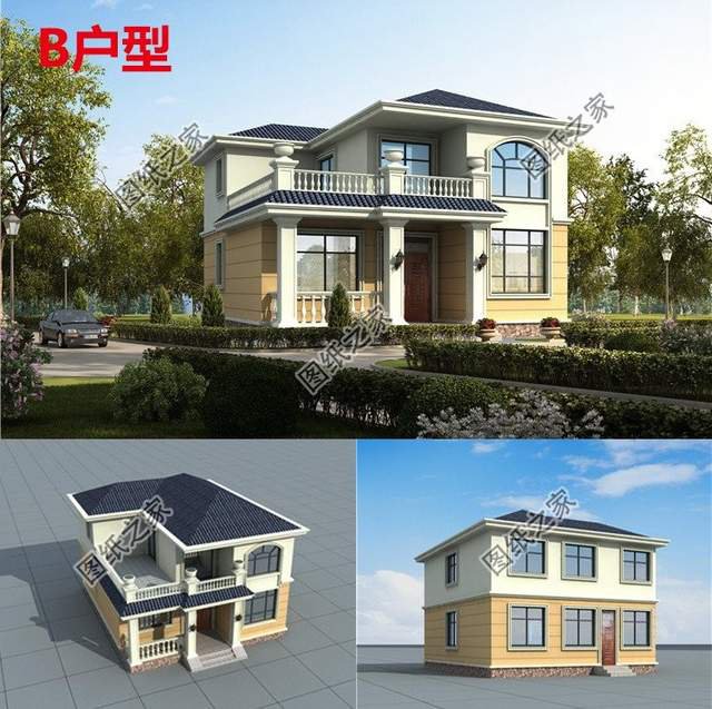 農(nóng)村自建別墅設(shè)計(jì)，以實(shí)用為主外觀經(jīng)典大氣，深受老百姓的喜愛