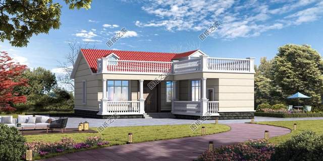 極好的一層住宅設(shè)計(jì)，經(jīng)濟(jì)實(shí)用造價(jià)不高，性價(jià)比最高的戶型