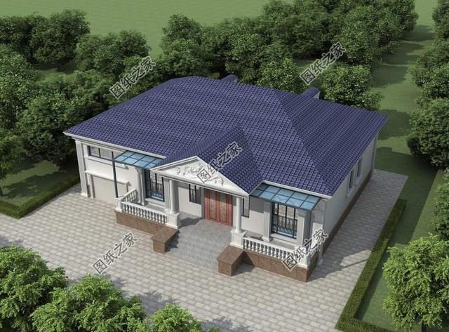 極好的一層住宅設(shè)計(jì)，經(jīng)濟(jì)實(shí)用造價(jià)不高，性價(jià)比最高的戶型