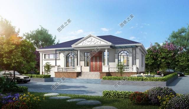 極好的一層住宅設(shè)計(jì)，經(jīng)濟(jì)實(shí)用造價(jià)不高，性價(jià)比最高的戶型