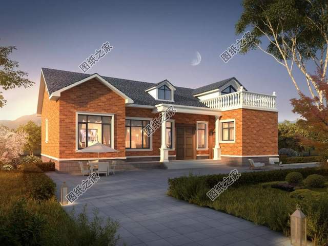 極好的一層住宅設(shè)計(jì)，經(jīng)濟(jì)實(shí)用造價(jià)不高，性價(jià)比最高的戶型