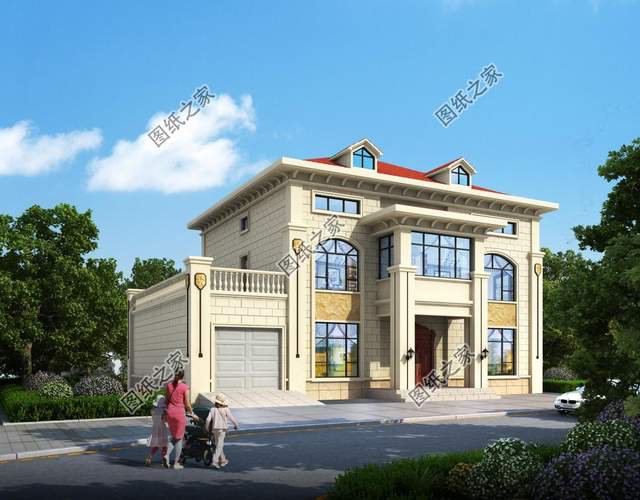 農(nóng)村二層別墅設(shè)計(jì)，建的最多的戶型，喜歡的收藏