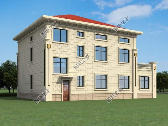 農(nóng)村二層別墅設(shè)計(jì)，建的最多的戶型，喜歡的收藏