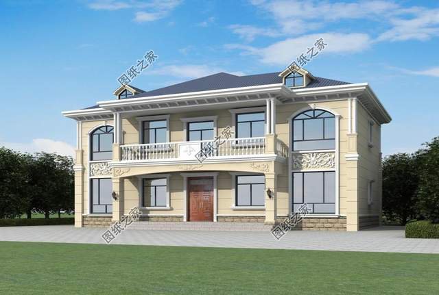 農(nóng)村二層別墅設(shè)計(jì)，建的最多的戶型，喜歡的收藏