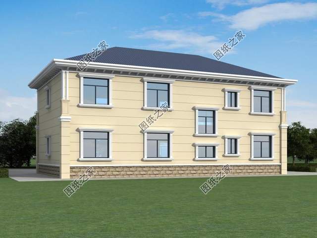 農(nóng)村二層別墅設(shè)計(jì)，建的最多的戶型，喜歡的收藏