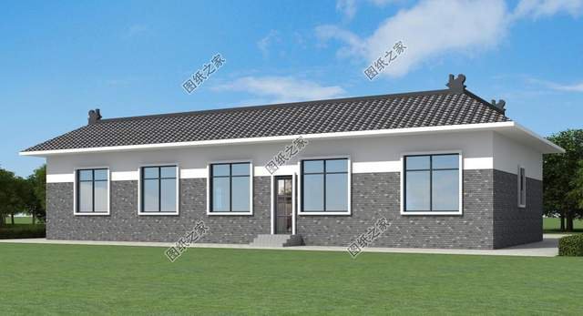 農(nóng)村一層圖紙?jiān)O(shè)計(jì)，滿足家里老人的養(yǎng)老需求，踏實(shí)接地氣