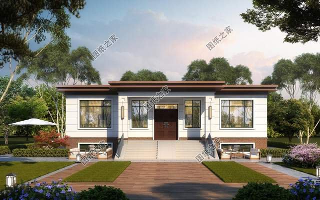 農(nóng)村一層圖紙?jiān)O(shè)計(jì)，滿足家里老人的養(yǎng)老需求，踏實(shí)接地氣