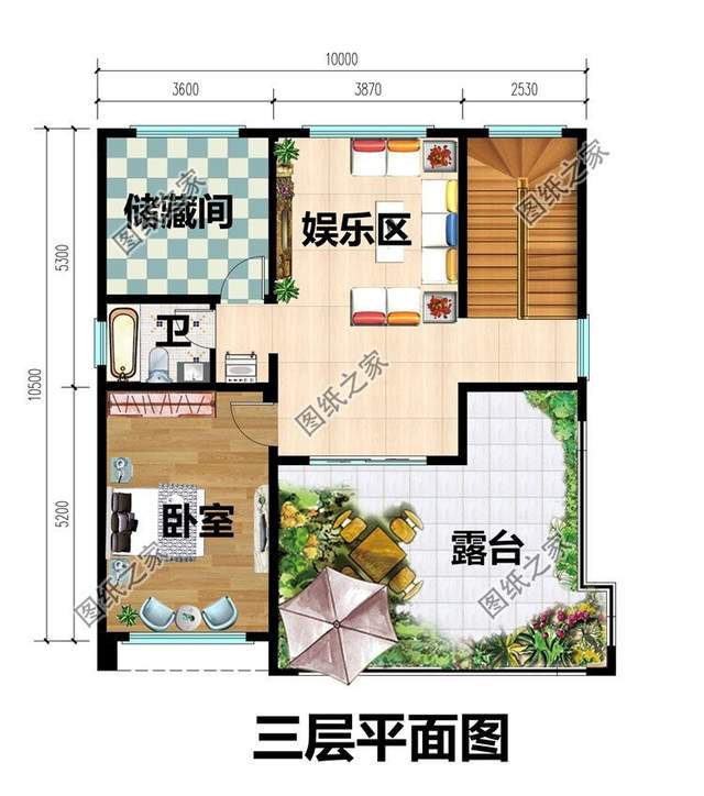 平屋頂農(nóng)村別墅設(shè)計，兼顧美觀與實用，北方建房推薦