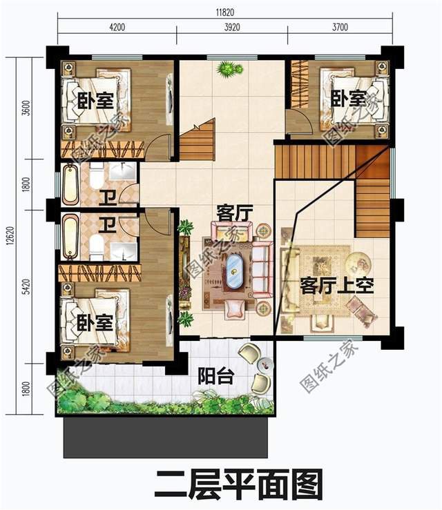 平屋頂農(nóng)村別墅設(shè)計，兼顧美觀與實用，北方建房推薦