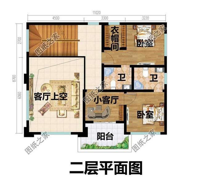 三層帶地下室農(nóng)村別墅，增加使用空間，既防潮還能儲物
