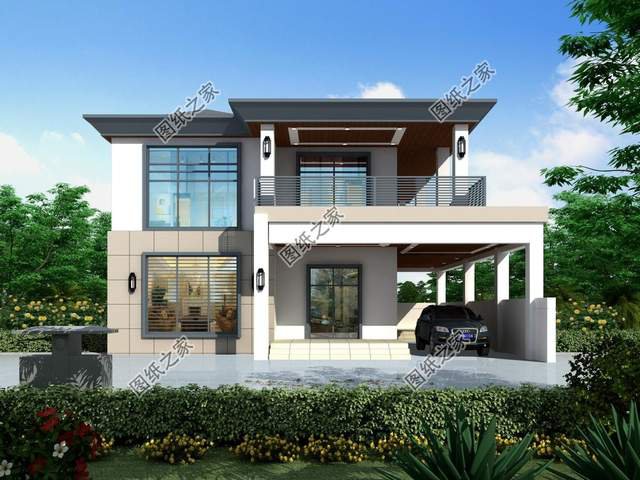 3款實用型自建房推薦，帶車庫設(shè)計可停車可儲物，建房必備