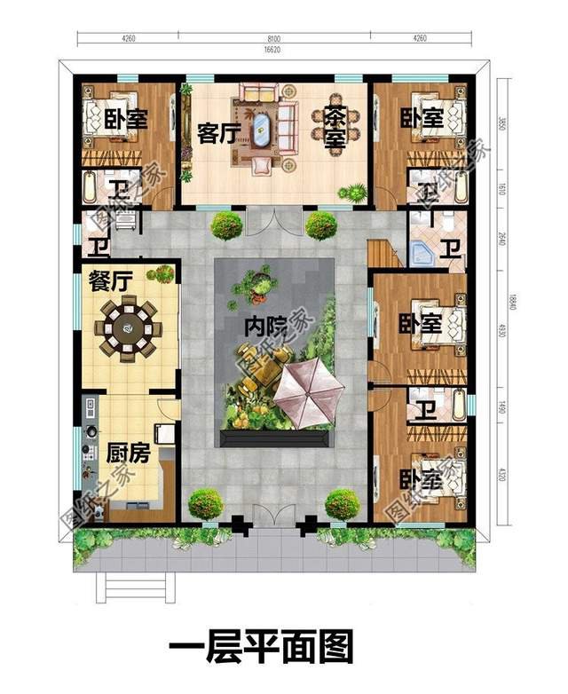 3款中式別墅設(shè)計(jì)，布局符合現(xiàn)代人的生活習(xí)慣，外觀(guān)頗有大家風(fēng)范