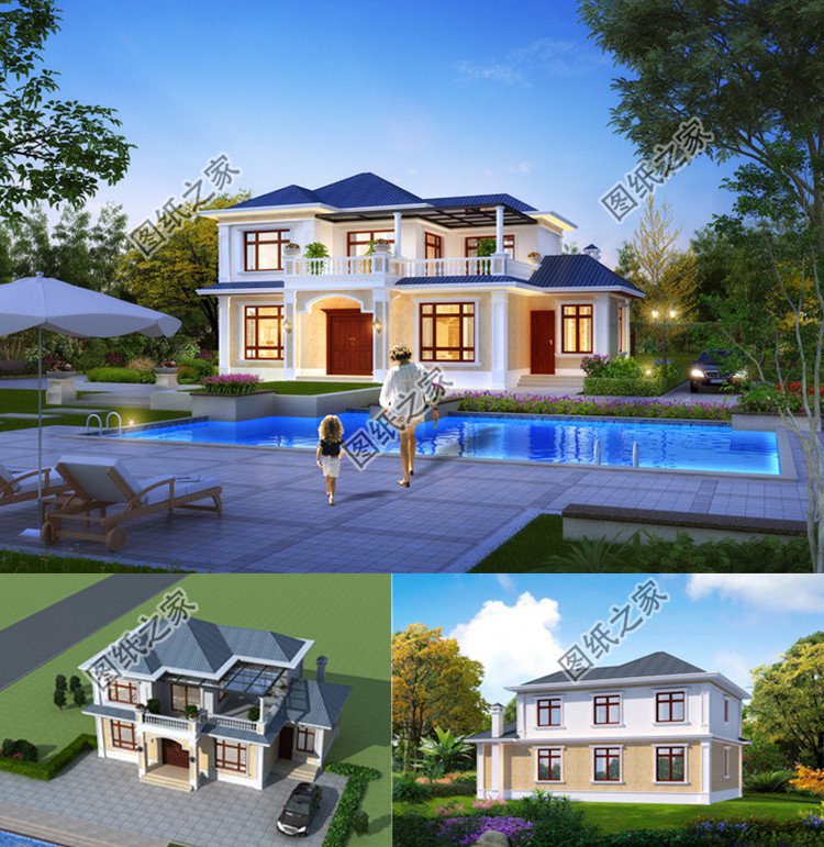 接地氣農(nóng)村二層自建房圖效果圖