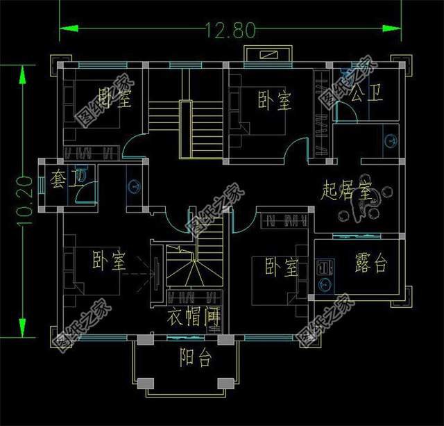 鄉(xiāng)村二層小別墅效果圖，農(nóng)村住房這樣蓋，實(shí)用簡單造價不高