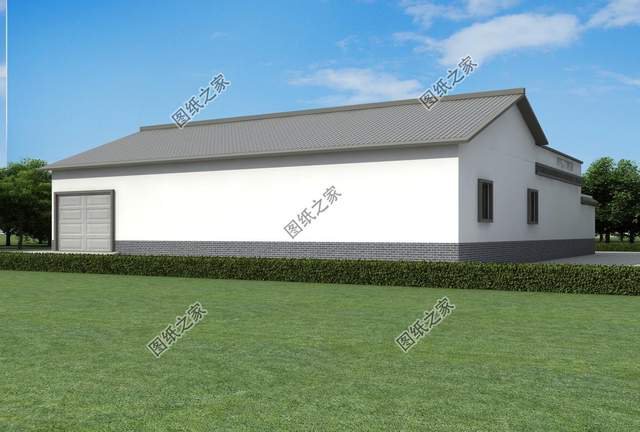 一層中式養(yǎng)老房效果圖，經(jīng)濟的造價成本，受到廣大建房者喜愛