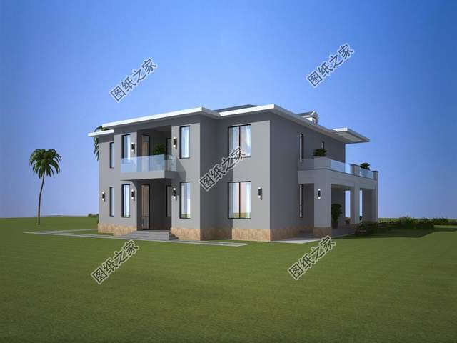 現(xiàn)代風(fēng)農(nóng)村自建別墅推薦，潮流時尚的外觀造型，擊中年輕人的內(nèi)心