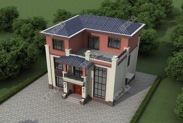 農(nóng)村三層別墅，新中式風建一棟傳承三代人不過時，一起來看看吧