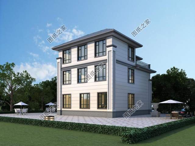 農(nóng)村三層別墅，新中式風建一棟傳承三代人不過時，一起來看看吧