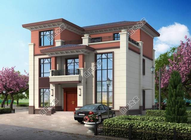 農(nóng)村三層別墅，新中式風建一棟傳承三代人不過時，一起來看看吧