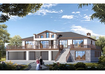 帶架空層的平房別墅設計方案，防潮實用多出儲藏空間