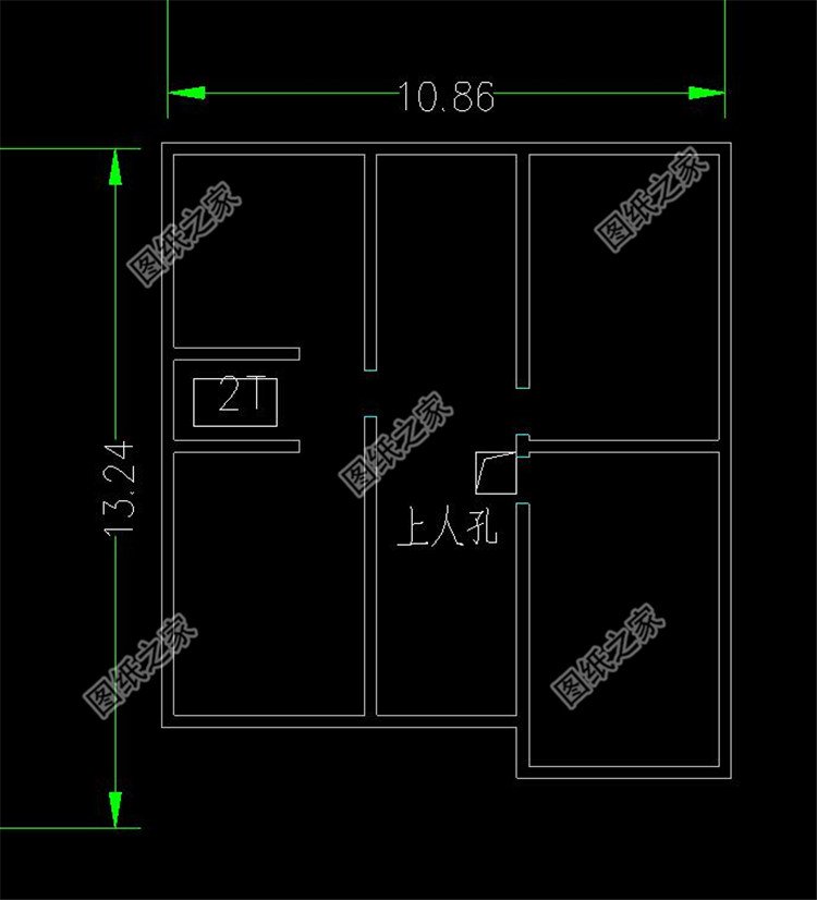帶架空層別墅設(shè)計方案布局4