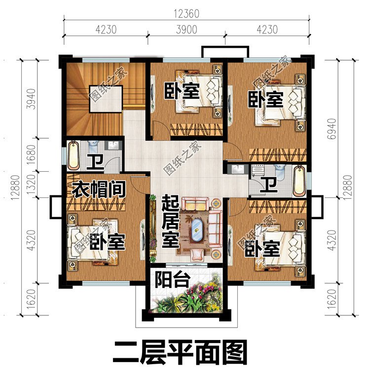 二層別墅設(shè)計(jì)圖