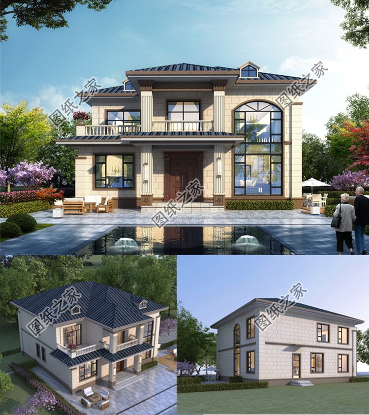 二層別墅設(shè)計圖效果圖