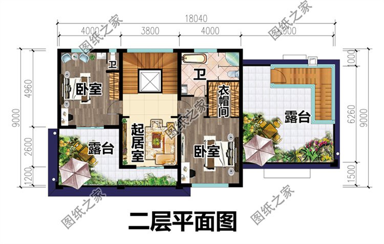 二層帶電梯歐式設(shè)計(jì)二層